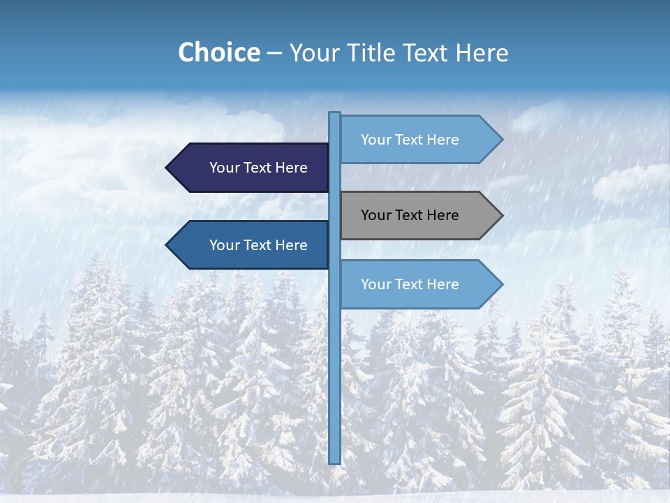 Outdoor Wood Sunshine PowerPoint Template