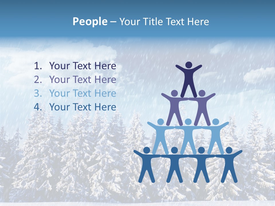 Outdoor Wood Sunshine PowerPoint Template