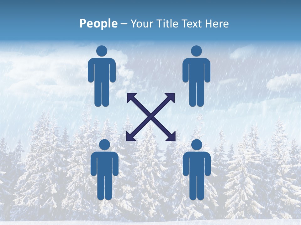 Outdoor Wood Sunshine PowerPoint Template