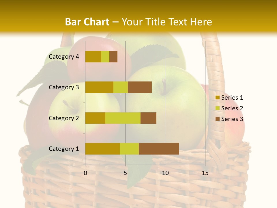 Fresh Basket Circle PowerPoint Template