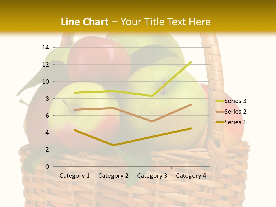 Fresh Basket Circle PowerPoint Template