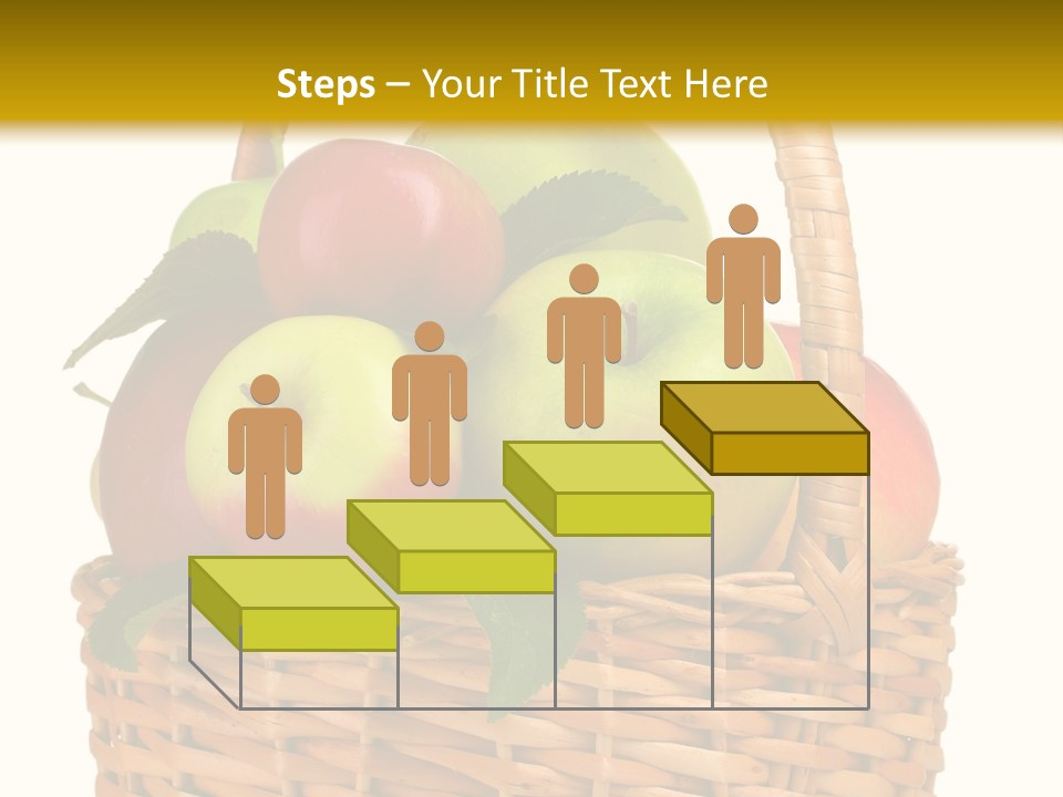 Fresh Basket Circle PowerPoint Template