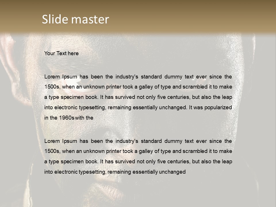 Protection Design Young PowerPoint Template