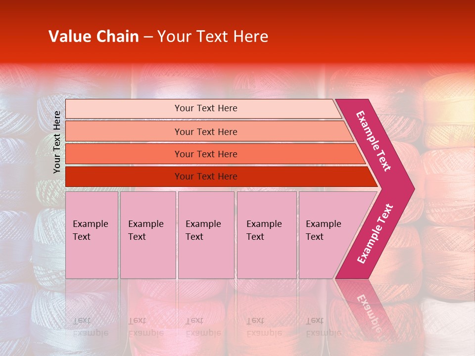 Fabric Cotton Wool PowerPoint Template