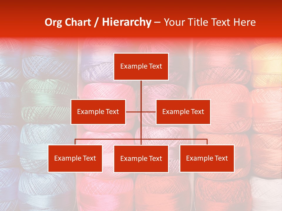 Fabric Cotton Wool PowerPoint Template