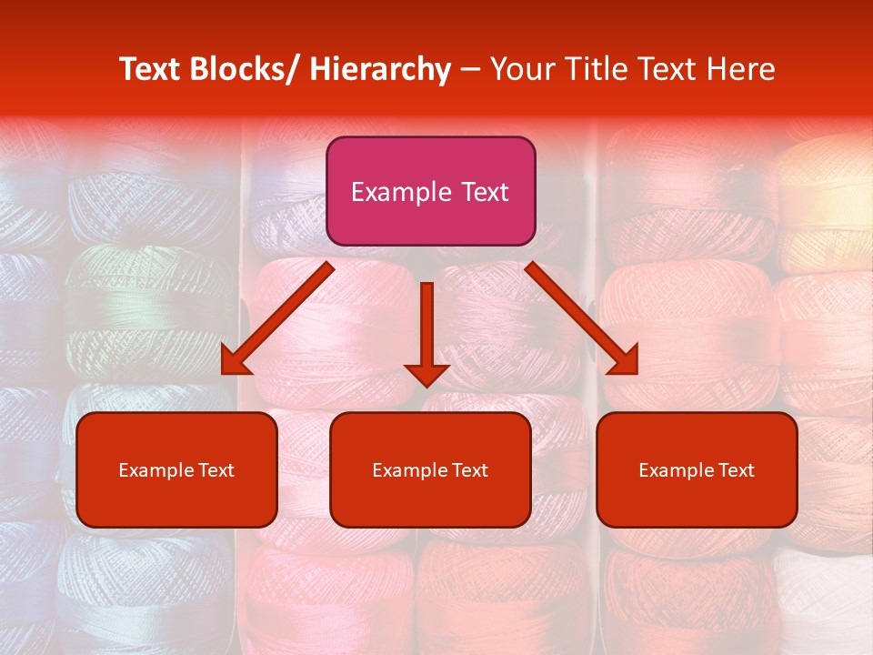 Fabric Cotton Wool PowerPoint Template