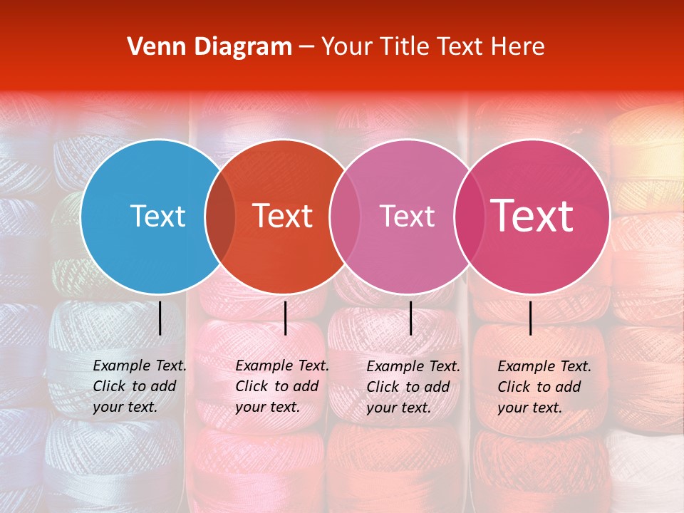 Fabric Cotton Wool PowerPoint Template