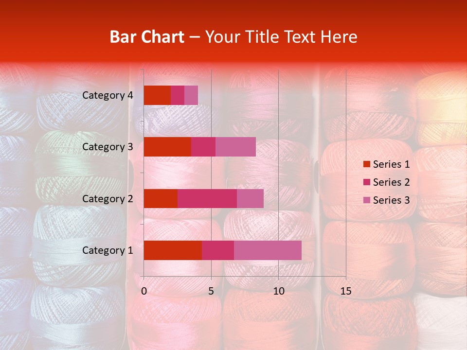 Fabric Cotton Wool PowerPoint Template