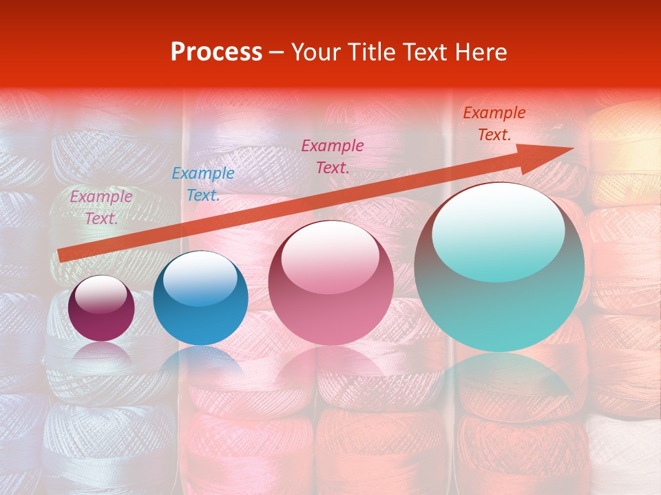 Fabric Cotton Wool PowerPoint Template