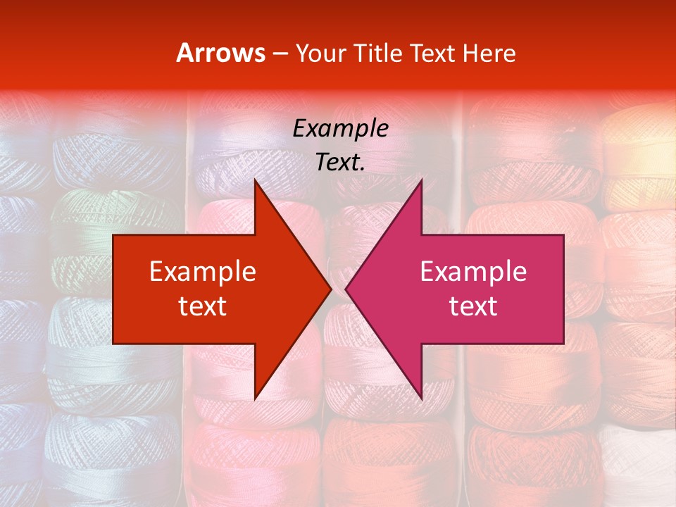 Fabric Cotton Wool PowerPoint Template