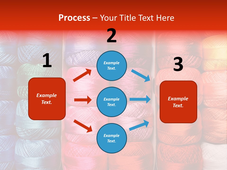 Fabric Cotton Wool PowerPoint Template