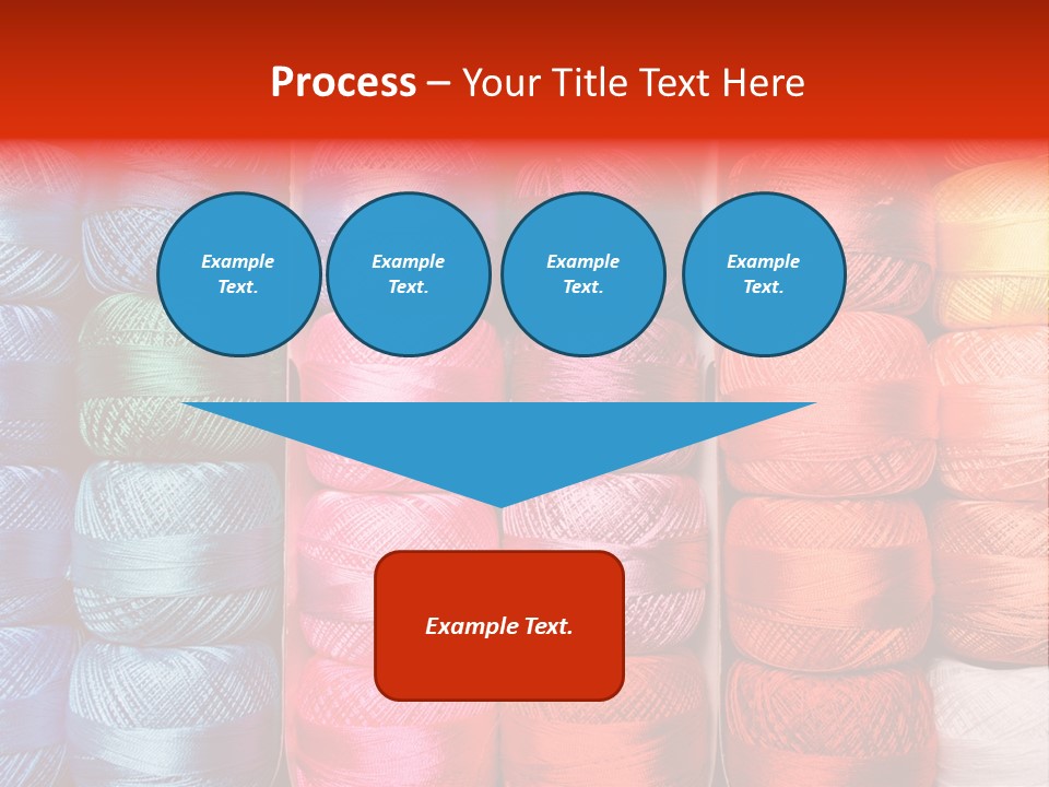 Fabric Cotton Wool PowerPoint Template