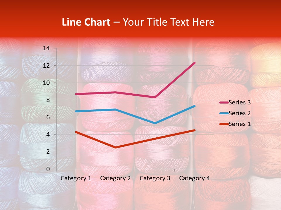 Fabric Cotton Wool PowerPoint Template