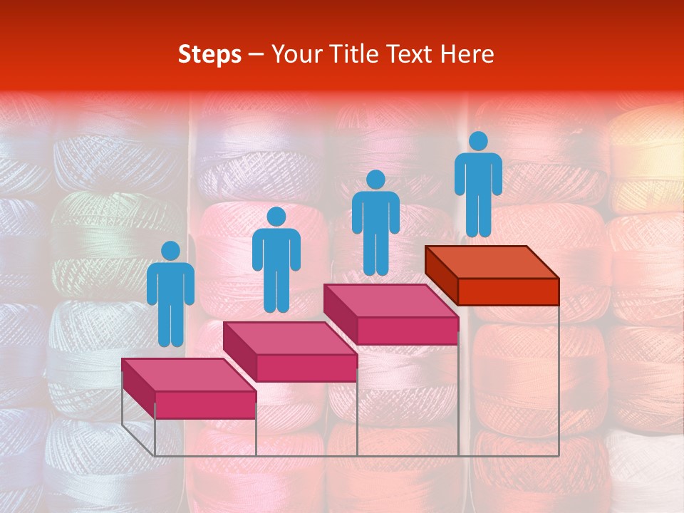 Fabric Cotton Wool PowerPoint Template