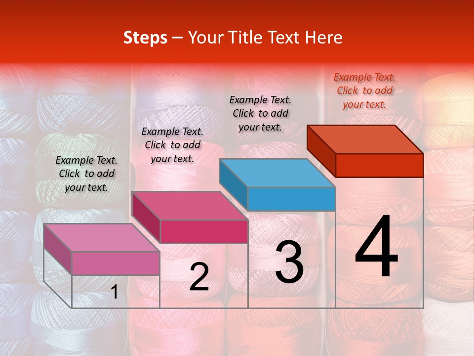 Fabric Cotton Wool PowerPoint Template