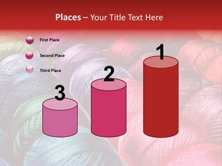 Spectrum Objects Embroidery PowerPoint Template