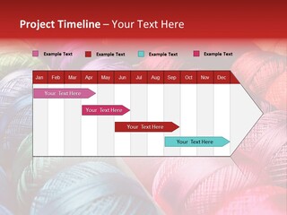 Spectrum Objects Embroidery PowerPoint Template