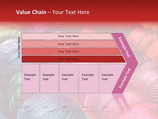 Spectrum Objects Embroidery PowerPoint Template