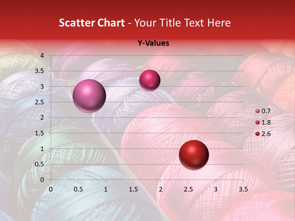 Spectrum Objects Embroidery PowerPoint Template