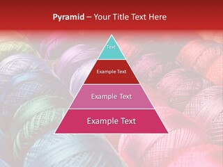 Spectrum Objects Embroidery PowerPoint Template