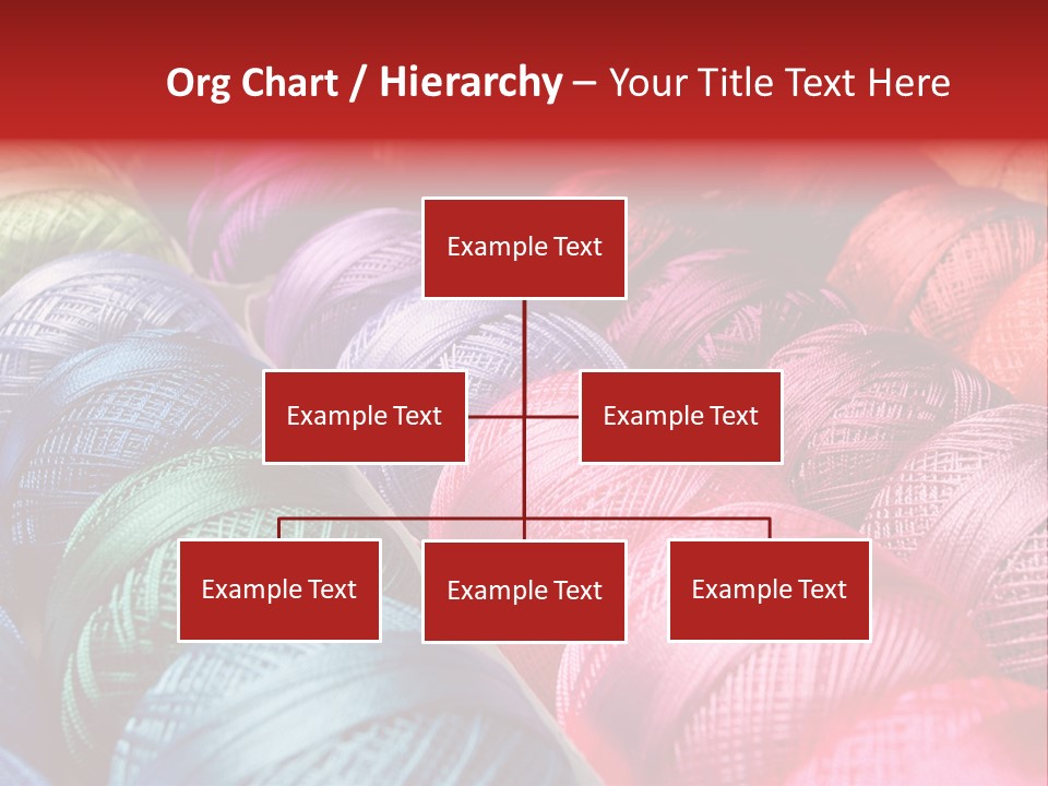 Spectrum Objects Embroidery PowerPoint Template