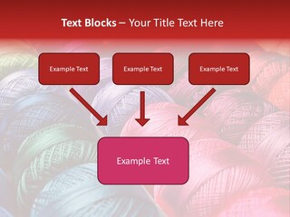 Spectrum Objects Embroidery PowerPoint Template