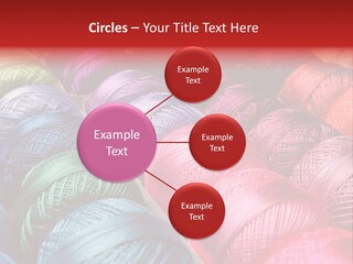 Spectrum Objects Embroidery PowerPoint Template