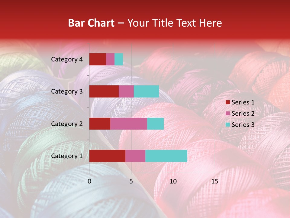 Spectrum Objects Embroidery PowerPoint Template