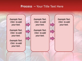 Spectrum Objects Embroidery PowerPoint Template
