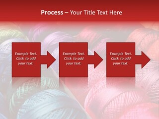 Spectrum Objects Embroidery PowerPoint Template