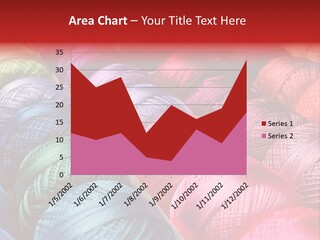 Spectrum Objects Embroidery PowerPoint Template