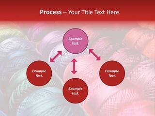 Spectrum Objects Embroidery PowerPoint Template