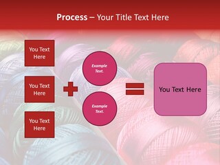 Spectrum Objects Embroidery PowerPoint Template