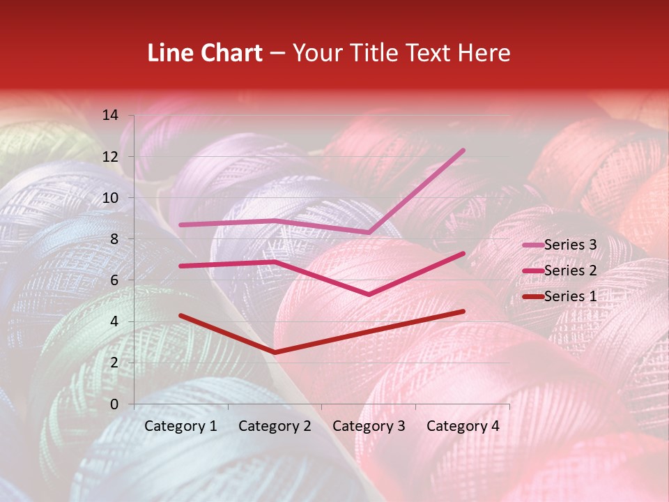 Spectrum Objects Embroidery PowerPoint Template