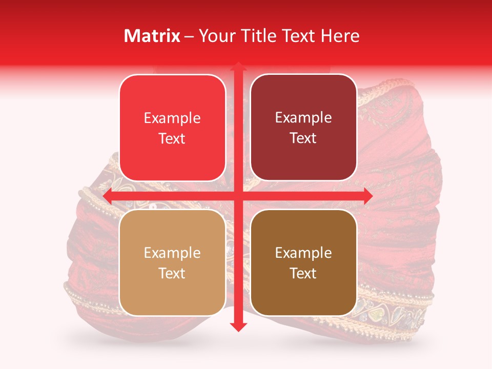 Occasional Maharajah Headgear PowerPoint Template