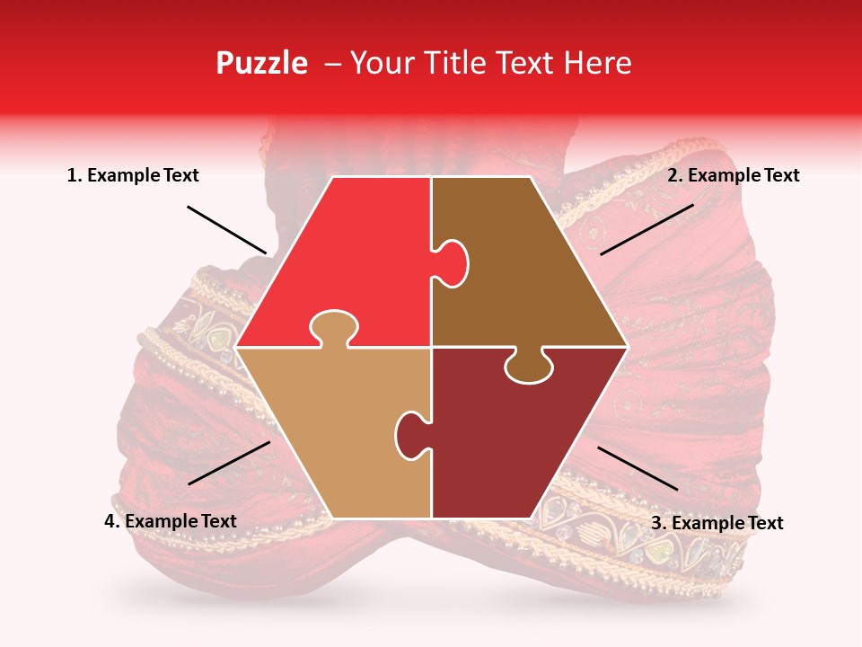 Occasional Maharajah Headgear PowerPoint Template