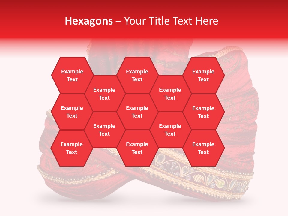 Occasional Maharajah Headgear PowerPoint Template