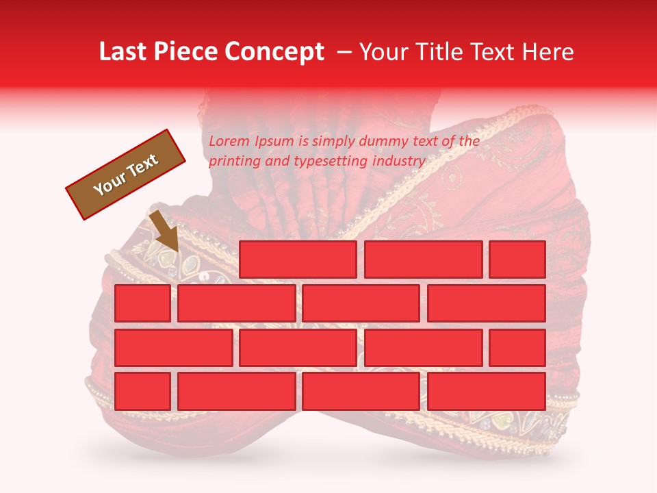 Occasional Maharajah Headgear PowerPoint Template