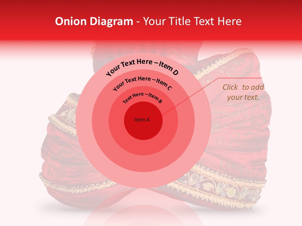 Occasional Maharajah Headgear PowerPoint Template