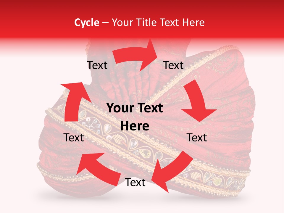 Occasional Maharajah Headgear PowerPoint Template