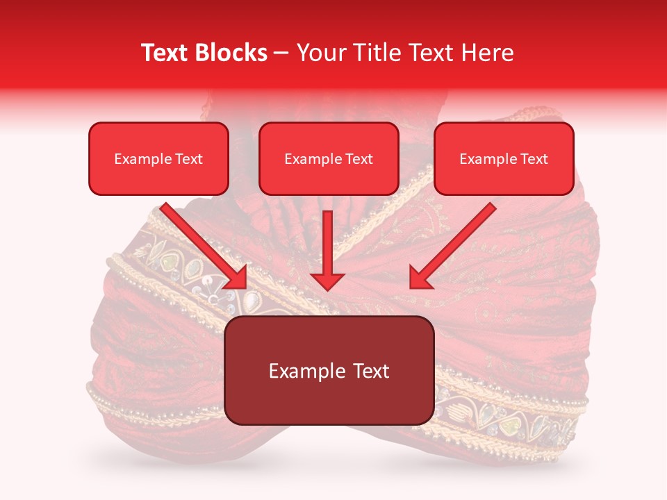 Occasional Maharajah Headgear PowerPoint Template