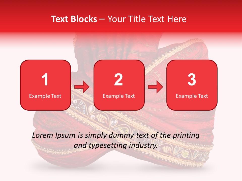 Occasional Maharajah Headgear PowerPoint Template