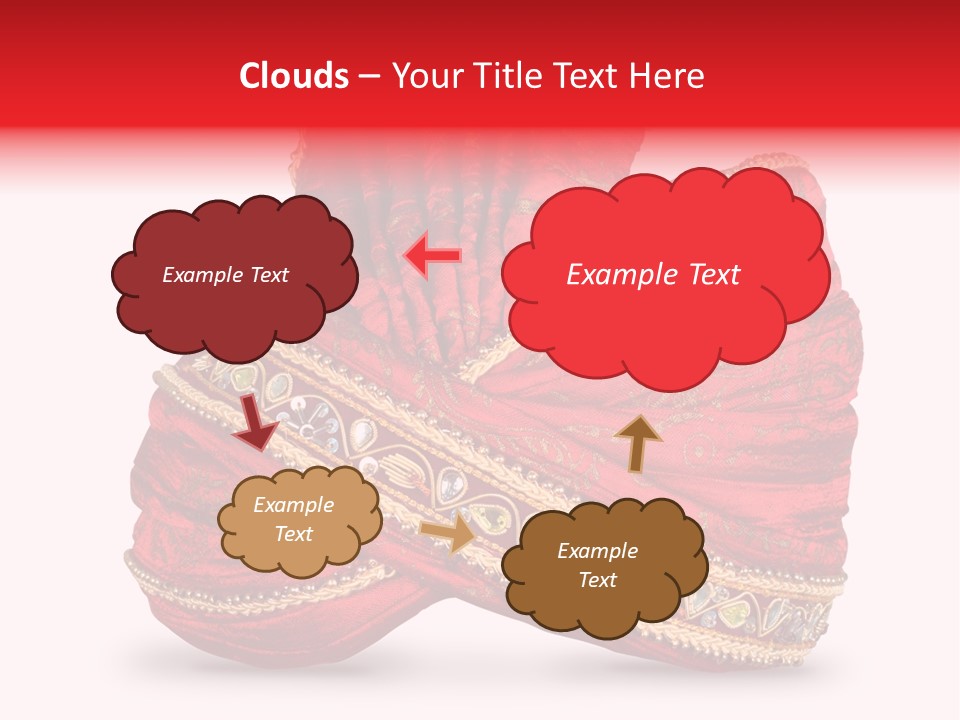Occasional Maharajah Headgear PowerPoint Template