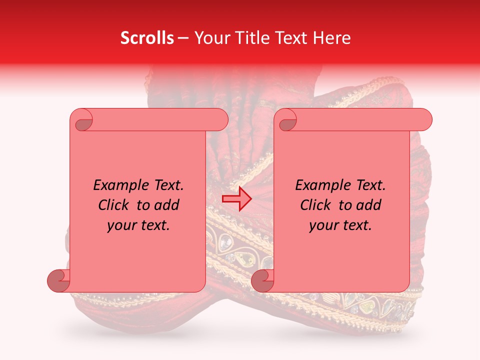 Occasional Maharajah Headgear PowerPoint Template