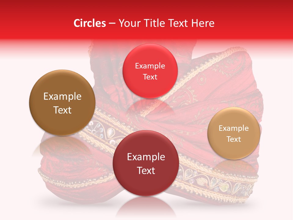 Occasional Maharajah Headgear PowerPoint Template