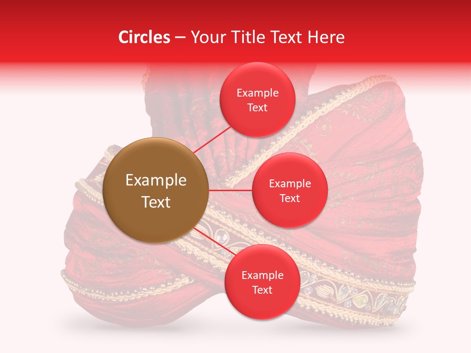 Occasional Maharajah Headgear PowerPoint Template