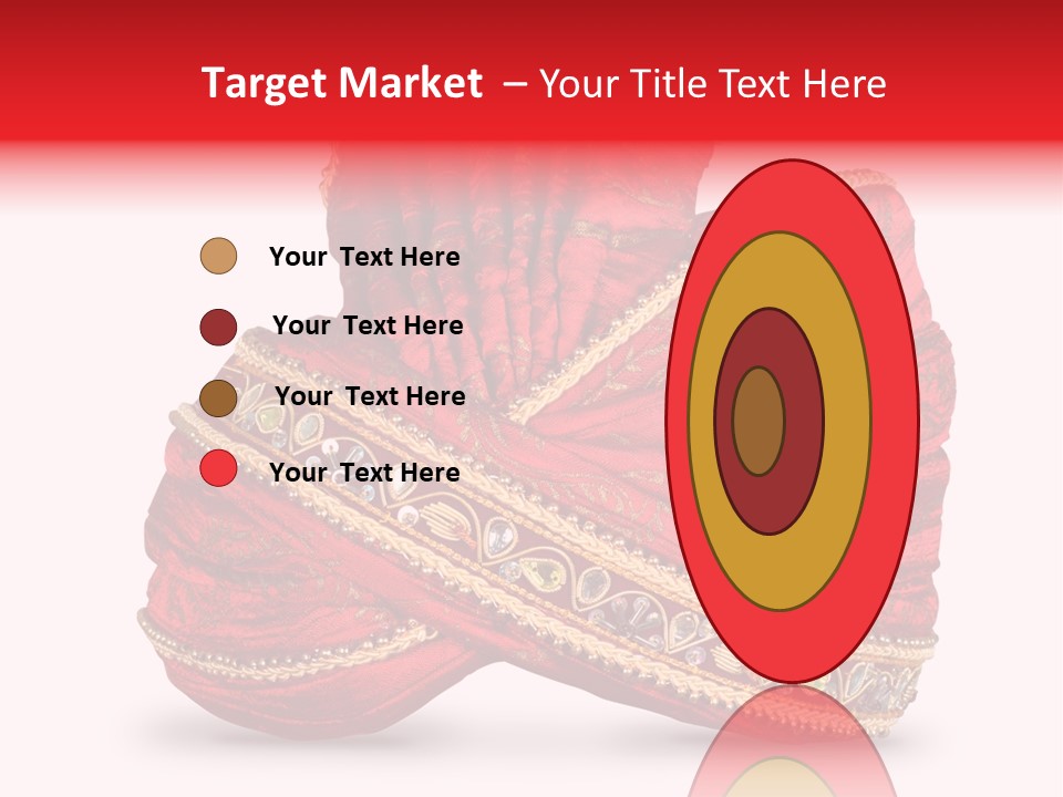 Occasional Maharajah Headgear PowerPoint Template