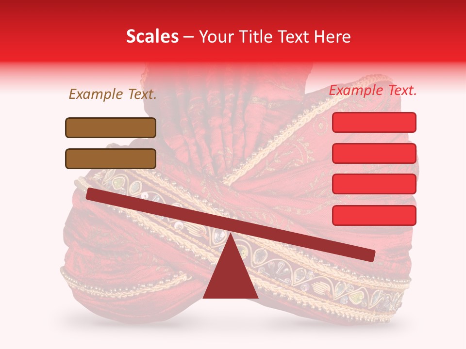 Occasional Maharajah Headgear PowerPoint Template
