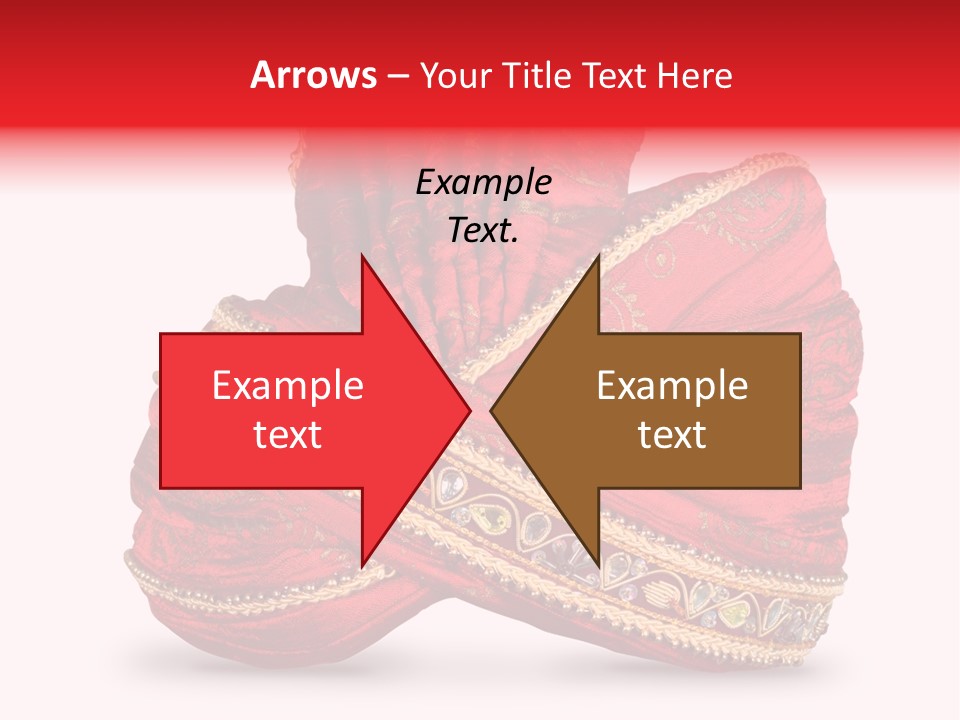 Occasional Maharajah Headgear PowerPoint Template