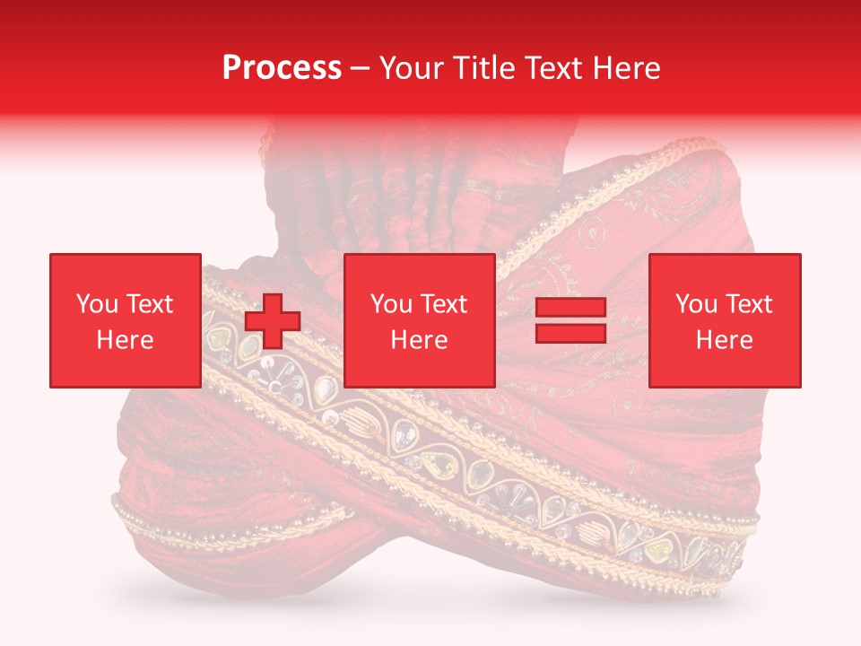 Occasional Maharajah Headgear PowerPoint Template